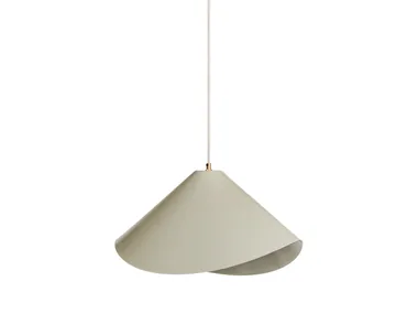 LOTUS 22-LA00 - Powder coated aluminium pendant lamp _ Luminaire Authentik